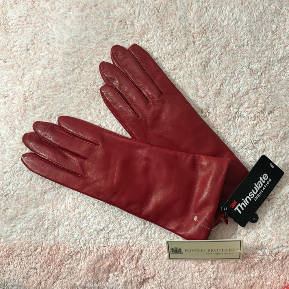 Downed Brothers Leather Gloves